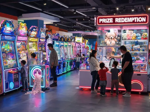 Family entertainment center arcade